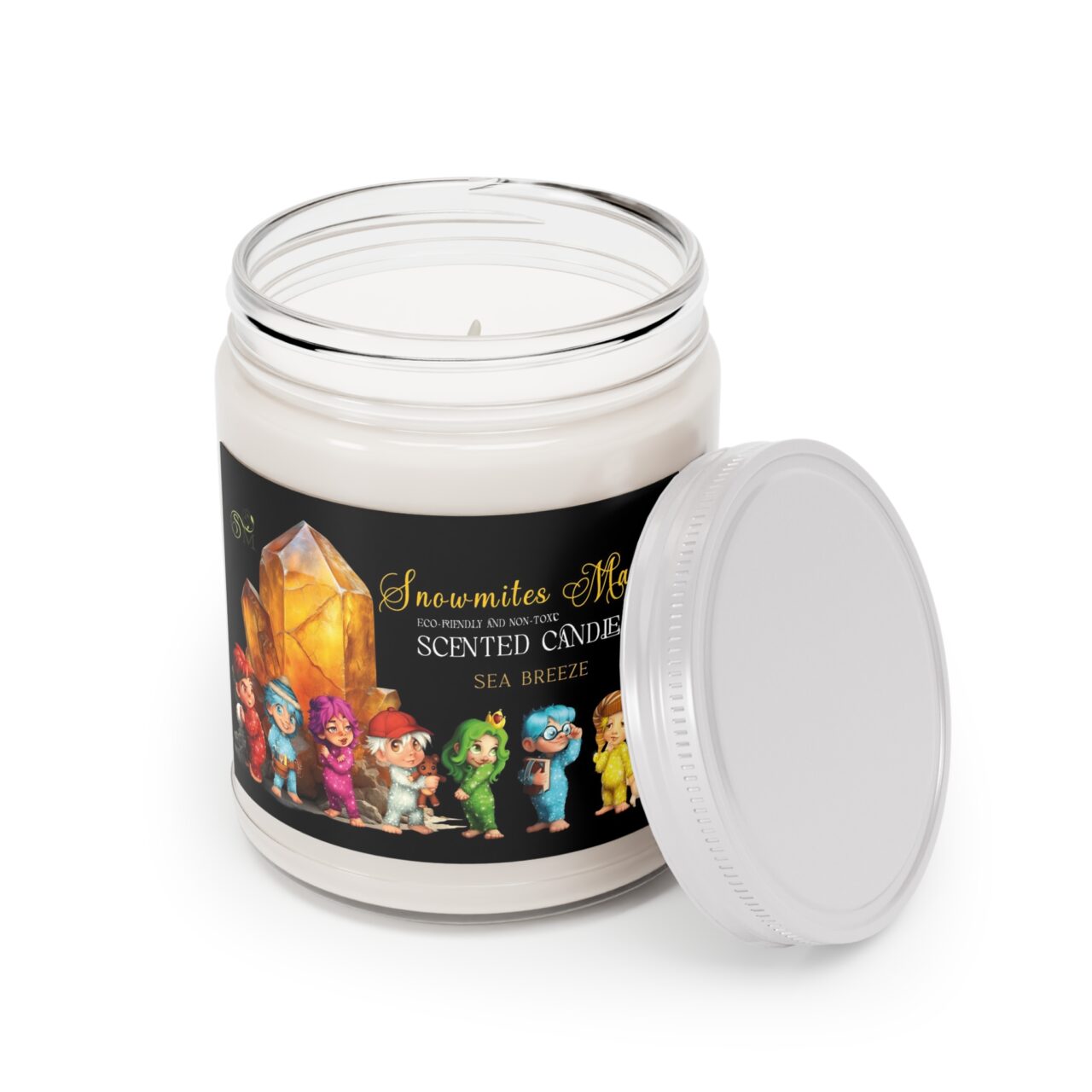 Snowmites Magic Scented Candles SEA BREEZE Eco-Friendly - Image 3
