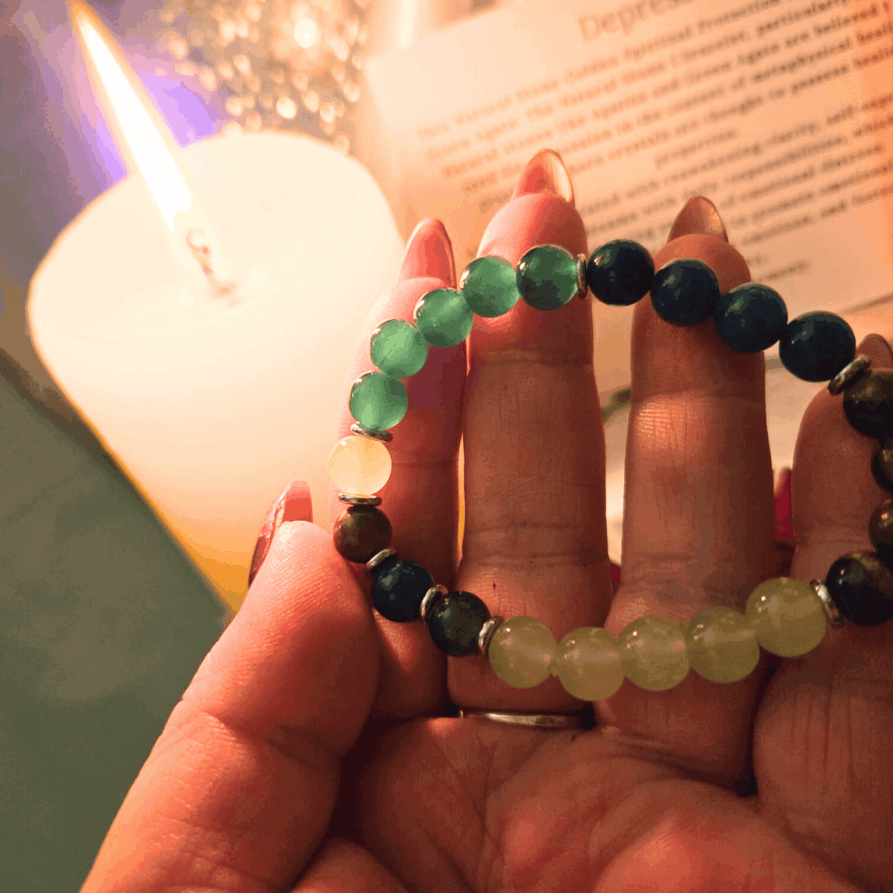 Crystal Bracelet 'Lift Depression' - Image 4
