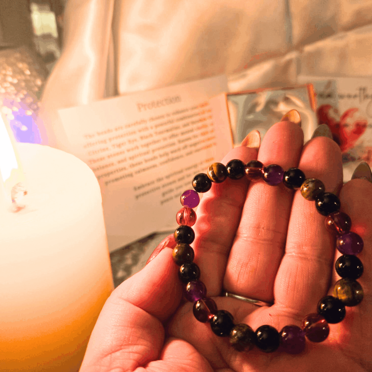 Crystal Bracelet 'Spiritual Protection' - Image 5