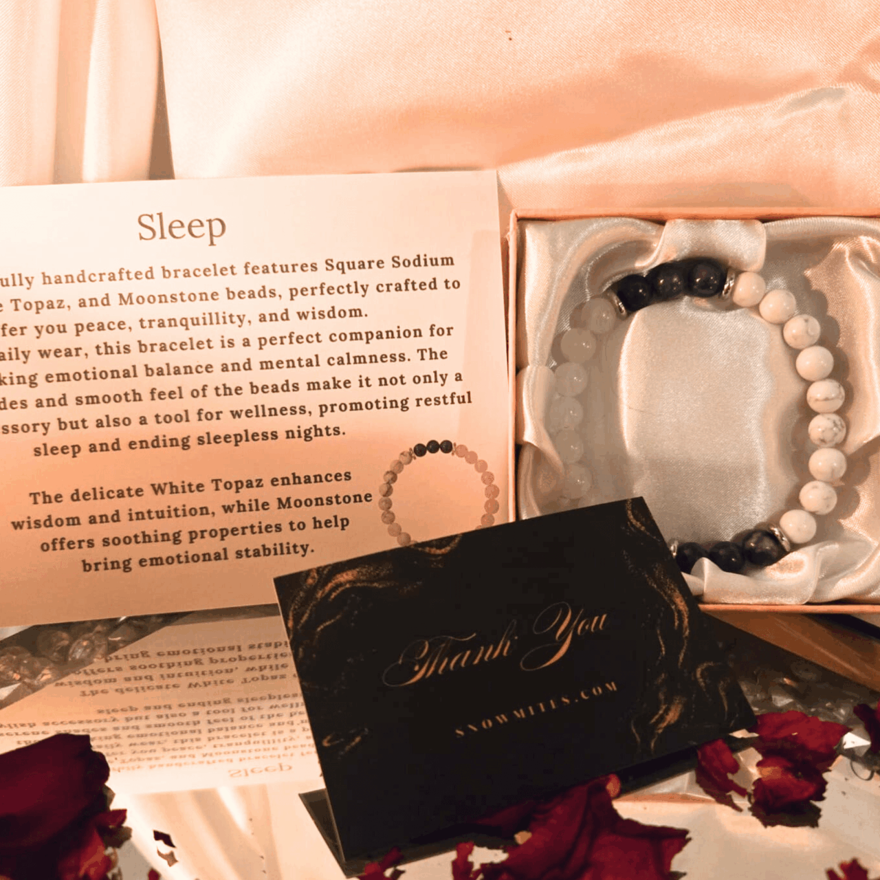 Crystal Bracelet 'Enhance Sleep' - Image 5