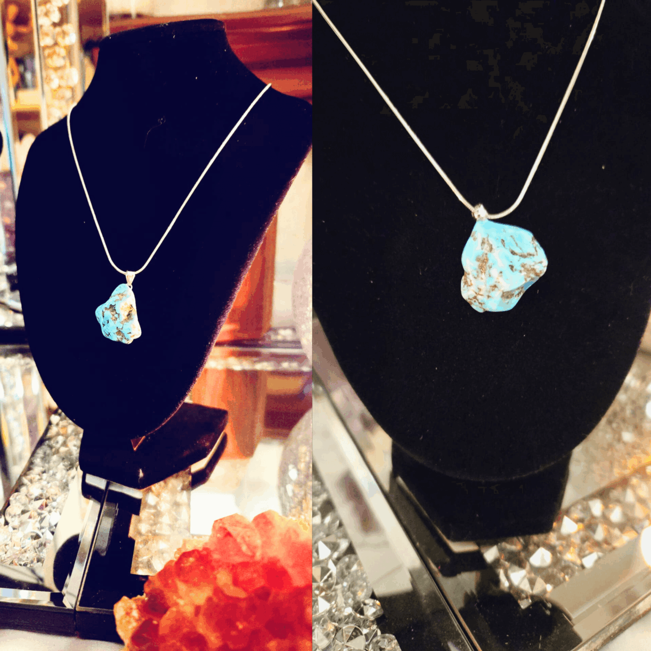 Turquoise Gemstone Necklace - Image 6